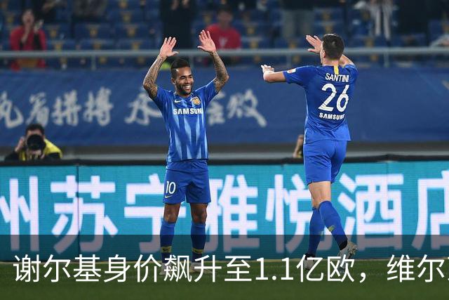 谢尔基身价飙升至1.1亿欧，维尔茨下滑至8500万欧